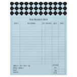 Blue Argyle Order Form