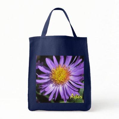 Blue Aster Bag by ggbythebay