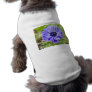 Blue Aster Flower Dog Shirt