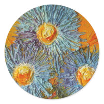 Blue Aster Sticker