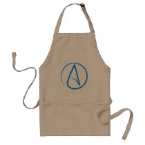 Blue Atheist A Apron