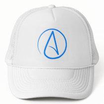 Blue Atheist A Trucker Hats