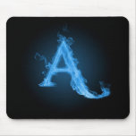 Blue atheist A Mousepad