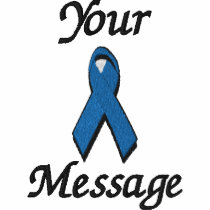 Blue awareness ribbon - Customise
