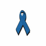 blue awareness ribbon embroidered shirts