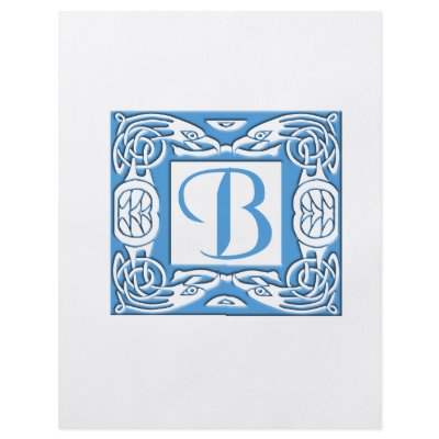 Blue B Custom Flyer by Bridesmaid686