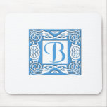 Blue B Mousepad