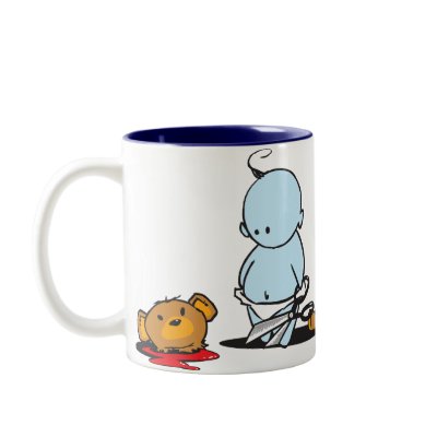 Blue Baby Coffee Mug by painter_sf