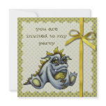 Blue baby dragon custom invite