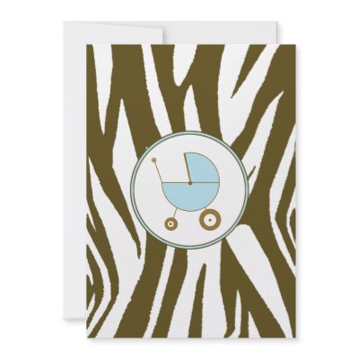 Blue Baby Shower Invitation by thepinkschoolhouse