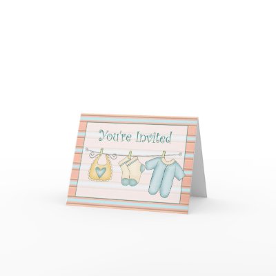 Blue Baby Shower Invitation by myhmdbaby