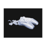 Blue Ballet Shoes Post Card