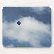 Blue Balloon Mousepad