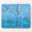 Blue Bamboo Mouse Pad mousepads