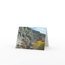 Blue Basin Greeting Card
