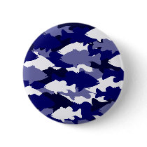 BLUE BASS CAMO BUTTON