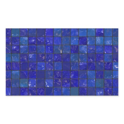 Blue Bathroom Tiles by graficallyminded