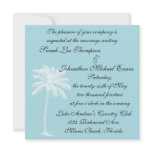 Blue Beach Getaway Invitation