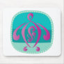 Blue-beach Mouse Pad