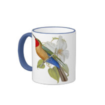 Blue Bellied Bee Eater and Empress of India Mug