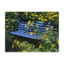 blue bench post cards