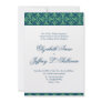 Blue Berry Cluster Wedding Invitation
