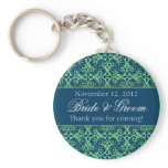 Blue Berry Clusters Keychain