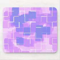 "Blue Berry" Geometric  Art Mouse Pads