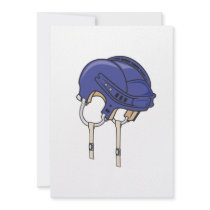 blue bike helmet personalised announcements