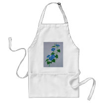 Blue Bindweed Apron