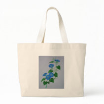 Blue Bindweed Bags