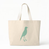 blue bird canvas bags