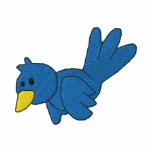 Blue Bird Custom Monogrammed Embroidered Shirt embroidered shirts