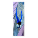 Blue Bird of Paradise Mini Bookmarks business cards