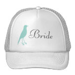 blue bird trucker hats