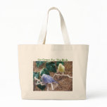Blue Bird, Yellow Bird, Go Green For The Birds bags