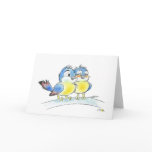 Blue birds cards