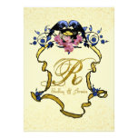 Blue Birds of Happiness Personalised Announcements