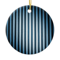 Blue & Black Fat Vertical Stripes