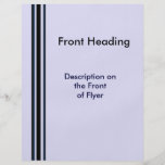 blue black yellow lines flyers