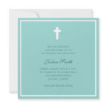 Blue Blessing Personalized Invite