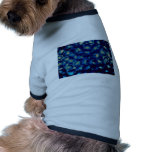 Blue blob cluster pet clothing