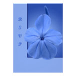 Blue Blossom Custom Invites