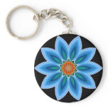 Blue Blossom Key Chains