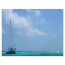blue boat flyers