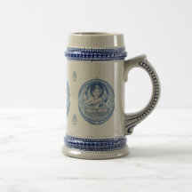 Blue Bodhisattva Brew Mugs