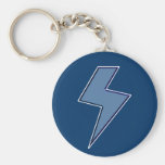Blue Bolt Key Chain