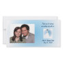 Blue Bouquet Thank You Photo Cards