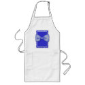 Blue Bowtie Apron