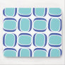 Blue Box 60s Pattern Mouse Pads